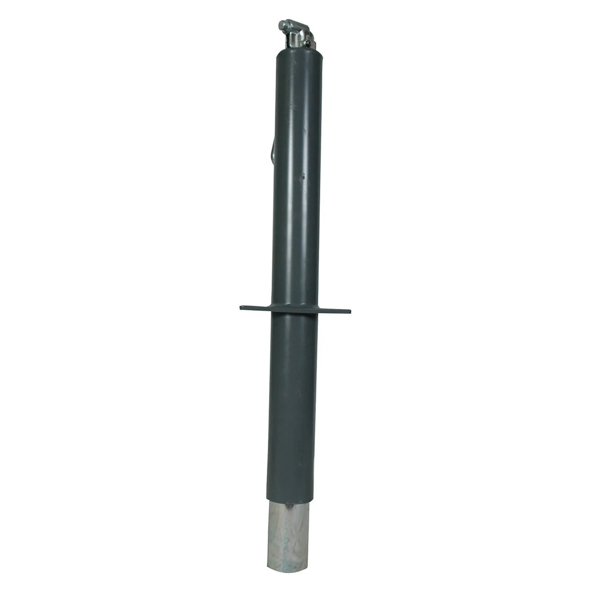 BULLDOG 175000 Round Trailer Jack, A-Frame, 5,000 lbs. Lift Capacity, Topwind, Bolt-On, 15 Inch Travel