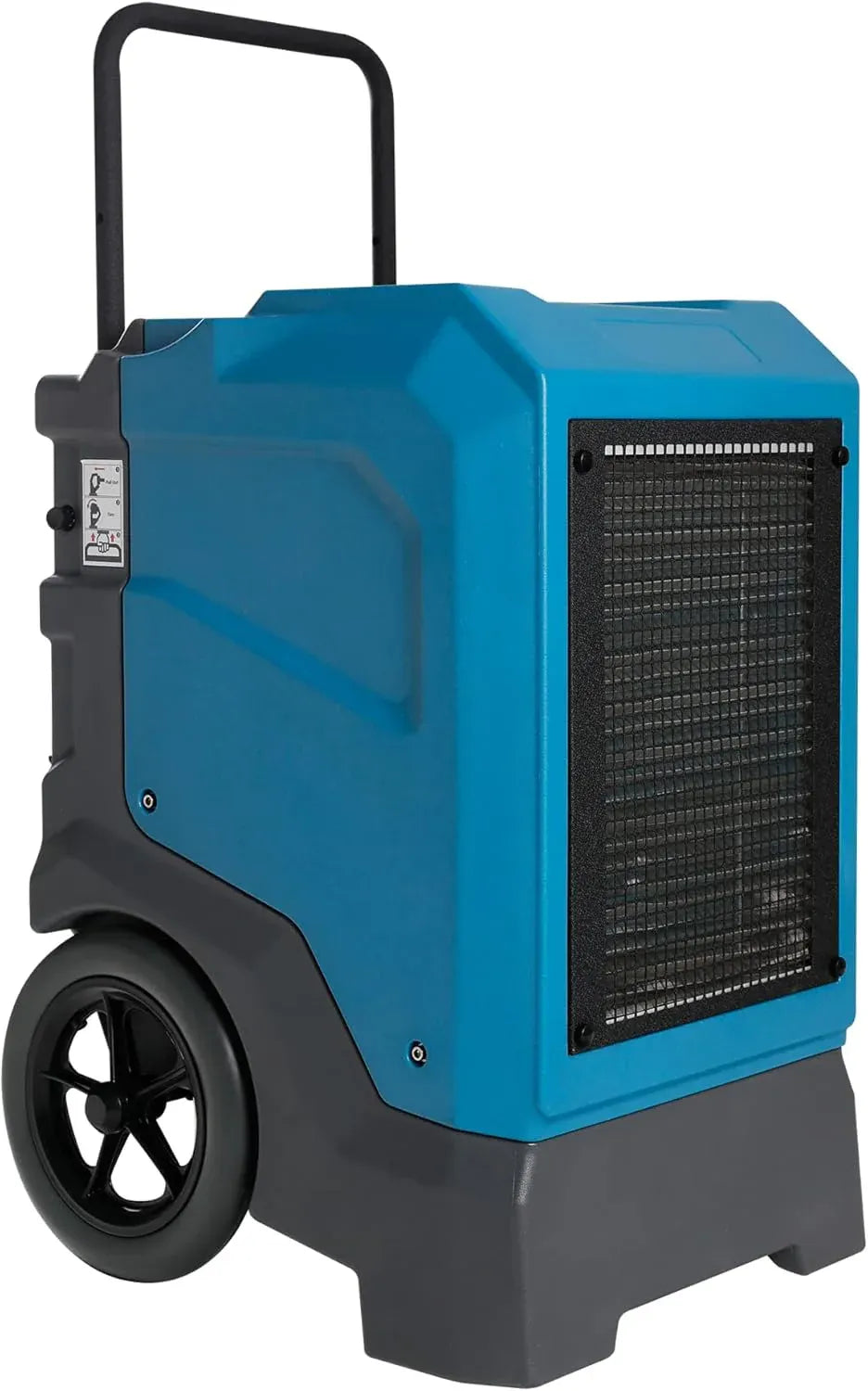 310 Pints LGR Commercial Dehumidifier with Built-In Pump and Drain Hose – Portable, Heavy-Duty Dehumidifier with Wheels for Basements, Garages, Home, and Job Sites (Blue)