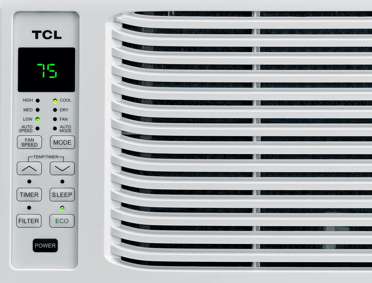 TCL 5，000 BTU White Window Air Conditioner with Remote