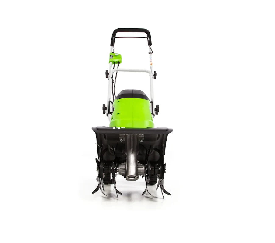 Greenworks TL08B00 8.5-Amp 11-in Forward-rotating Corded Electric Cultivator
