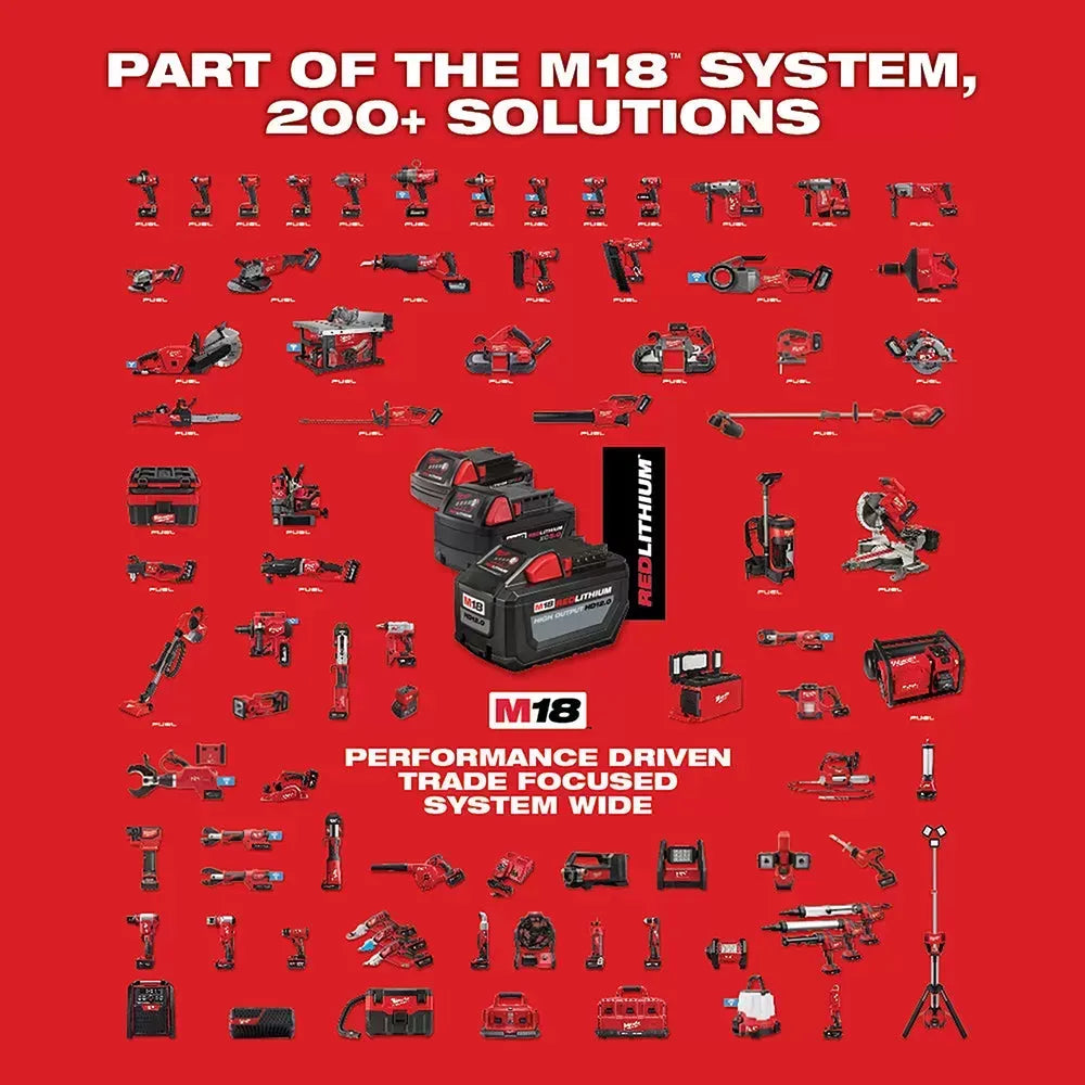 Milwaukee 2821-21 M18 FUEL 18V SAWZALL Li-Ion Reciprocating Saw XC5.0 Kit