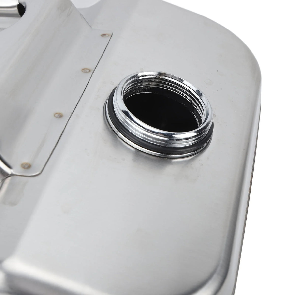 Gasoline , Silver 20L Fuel Can Stainless Steel With Handle For Lawn Mowers