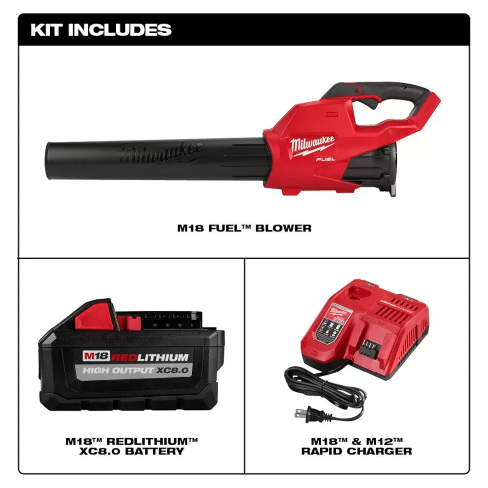 Milwaukee Pre-Sale 2724-21HD M18 FUEL 18V 450-CFM 120-Mph Leaf Blower Kit
