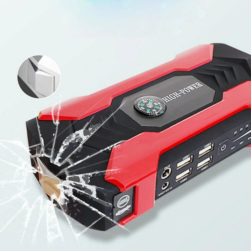 Car Jump Starter, 99800mAh Portable Charger Power Bank with LED Flash Light