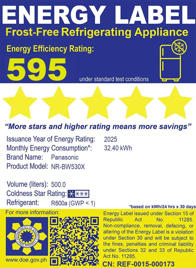 17.6 Cu. Ft. Bottom-Freezer Refrigerator Inverter