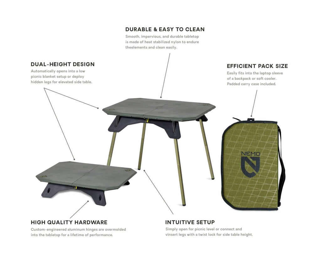 Moonlanderâ¢ Dual-Height Table