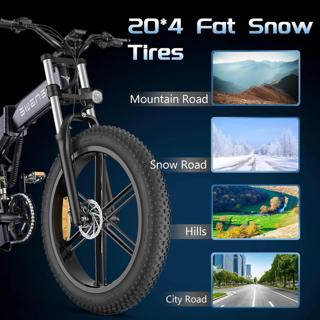 🔥X26 All Terrain Electric Bike All Terrain Performance Beast🔥