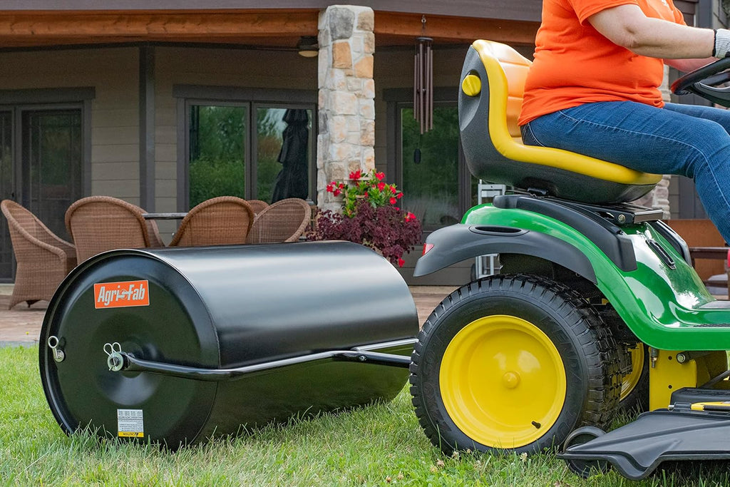 Steel Lawn Roller 24 x 48 Black