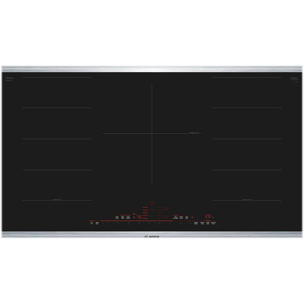Bosch Benchmark Series 36 Built-In Electric Induction Cooktop with 5 elements and WIFI - Black