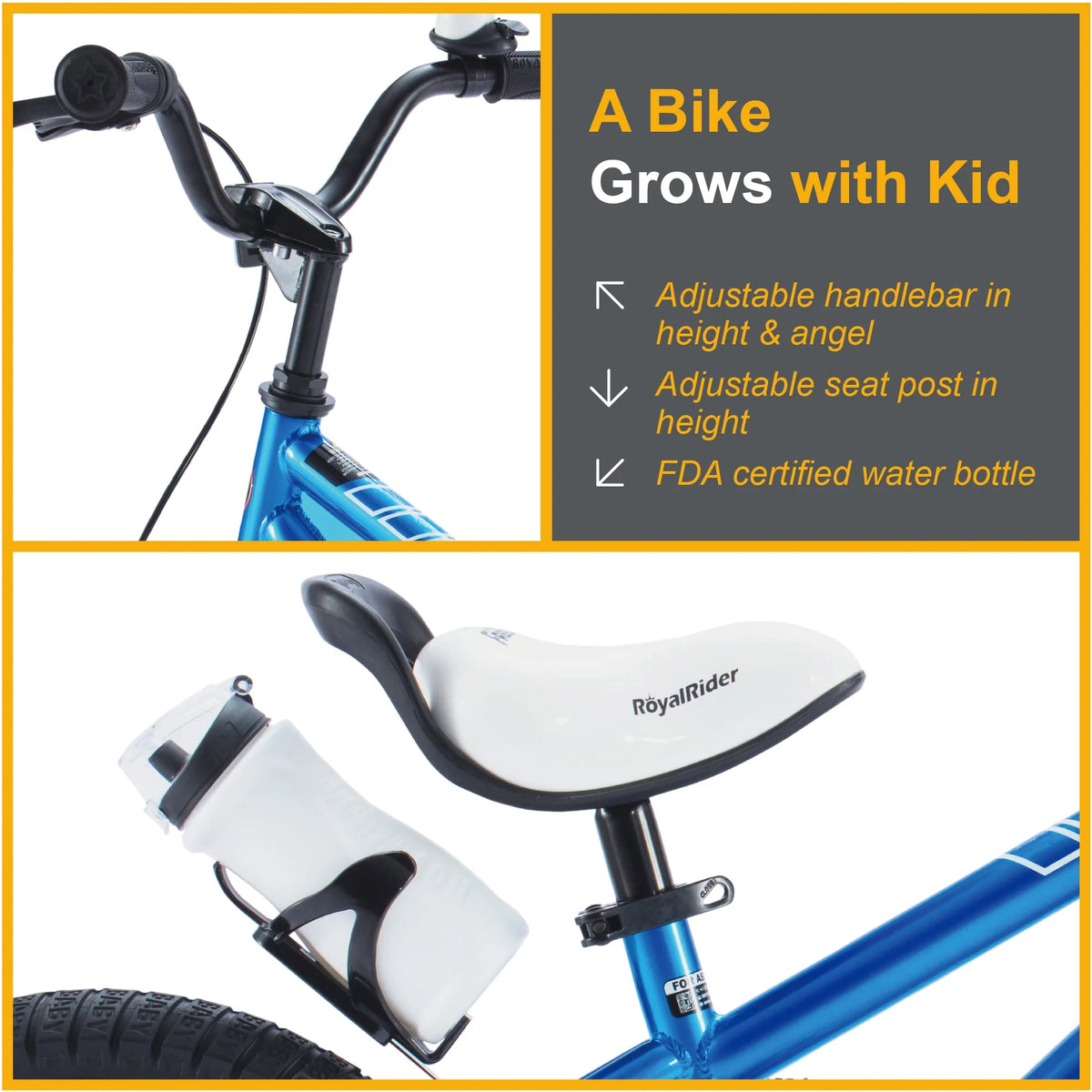 Royalbaby Freestyle Bicycle Multiple Colors
