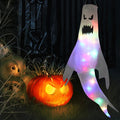 Hanging Ghost Decoration with LED Light Option, 47 Inches Tall