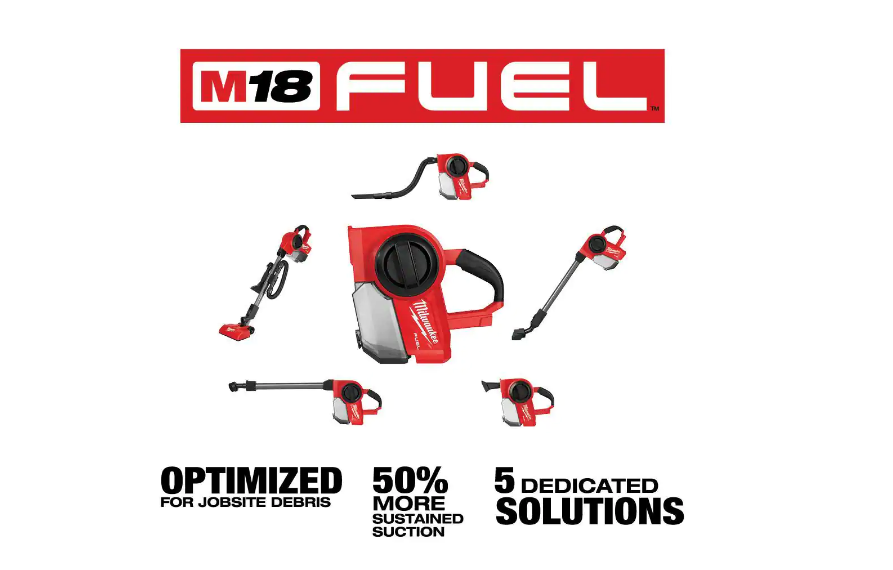 0940-20 Cordless Brushless Jobsite Vacuum with Battery and Charger
