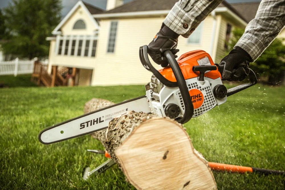 MS 170 Lightweight Gas Powered Chainsaw 16 In