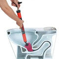 High Pressure Toilet Plunger with Stainless Steel Body