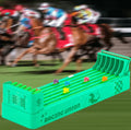 Electric Tabletop Horse Racing Game with Spinning Track and Multiplayer  Action