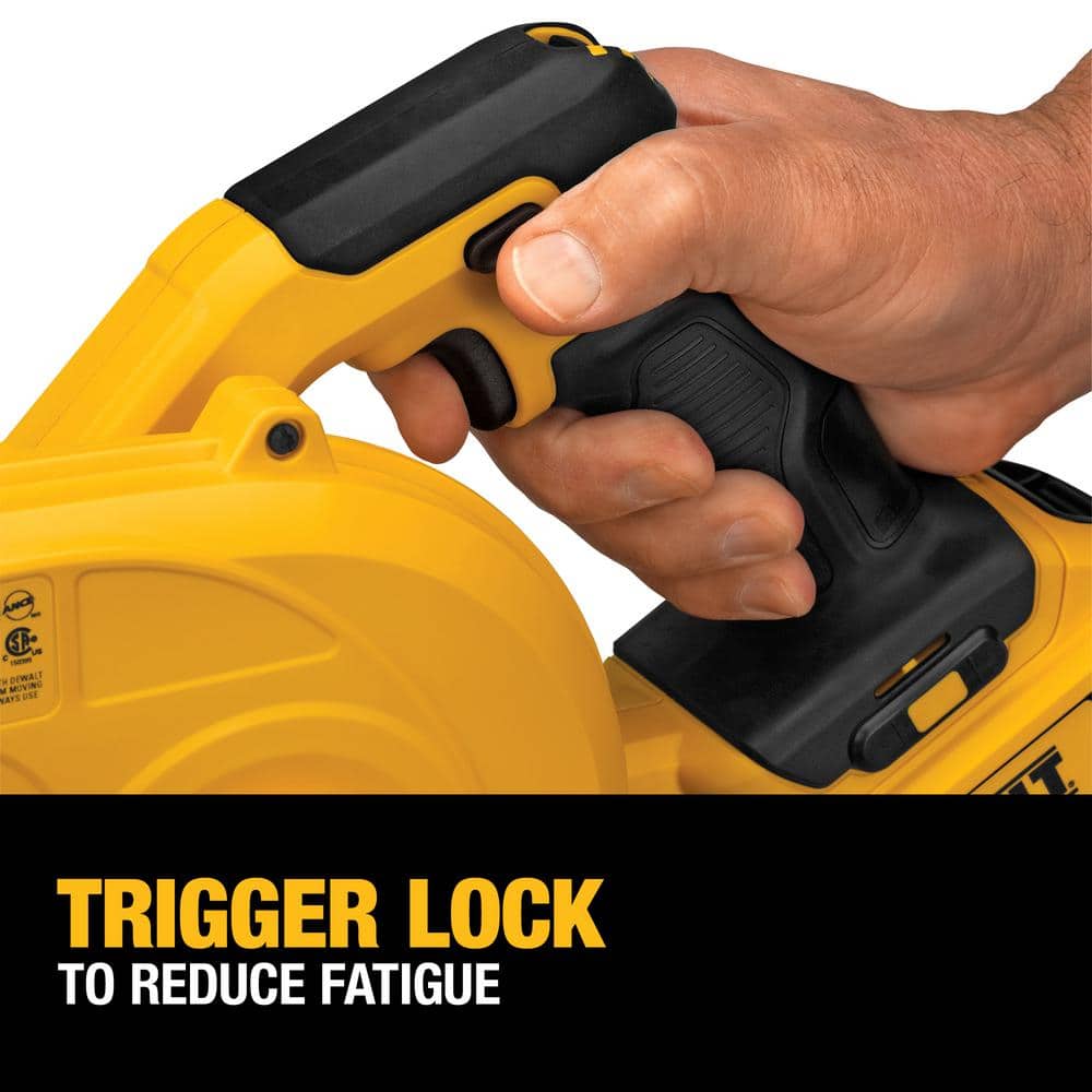20V MAX Cordless Compact Jobsite Blower 135 MPH 100 CFM (Tool Only) DCE100B