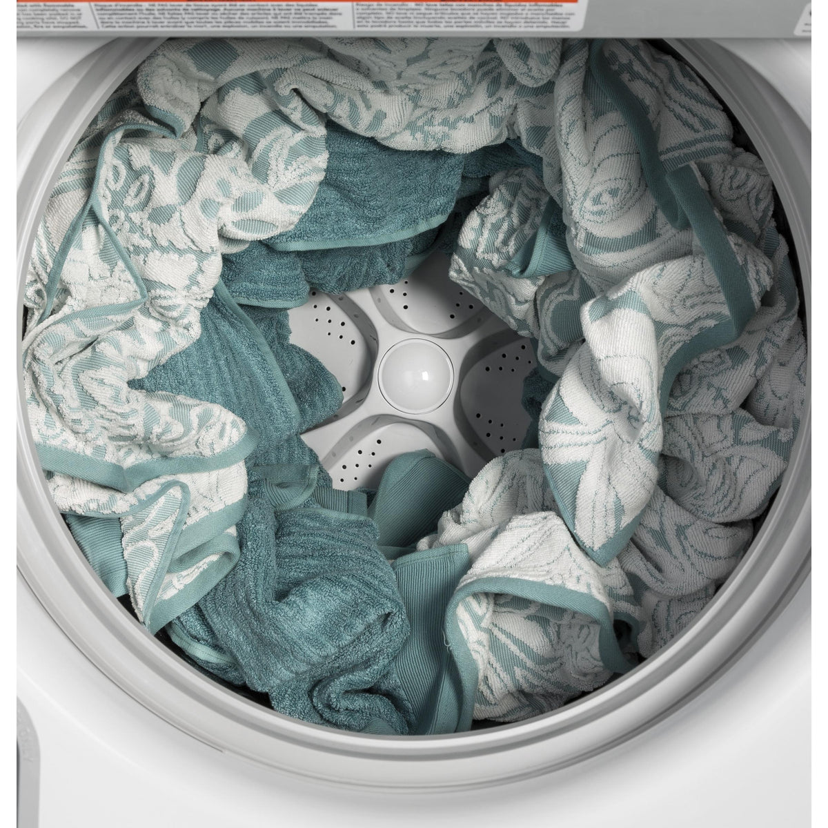 GE 4.6 cu.ft. Top Loading Washer with Stainless Steel Tub GTW500ASNWS