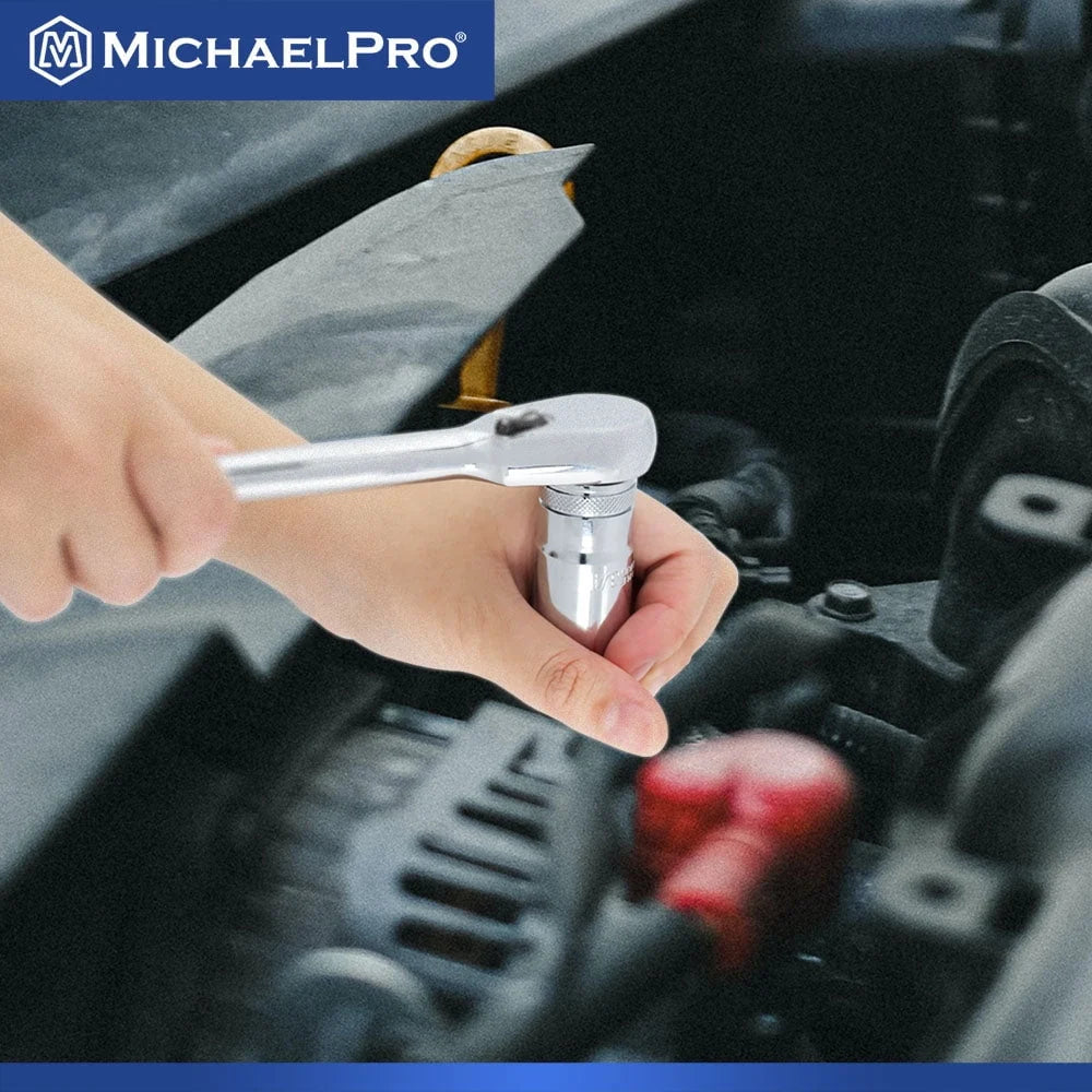 MICHAELPRO MP005004 101 PIECES 3/8-INCH AND 1/4-INCH DRIVE SOCKET SET