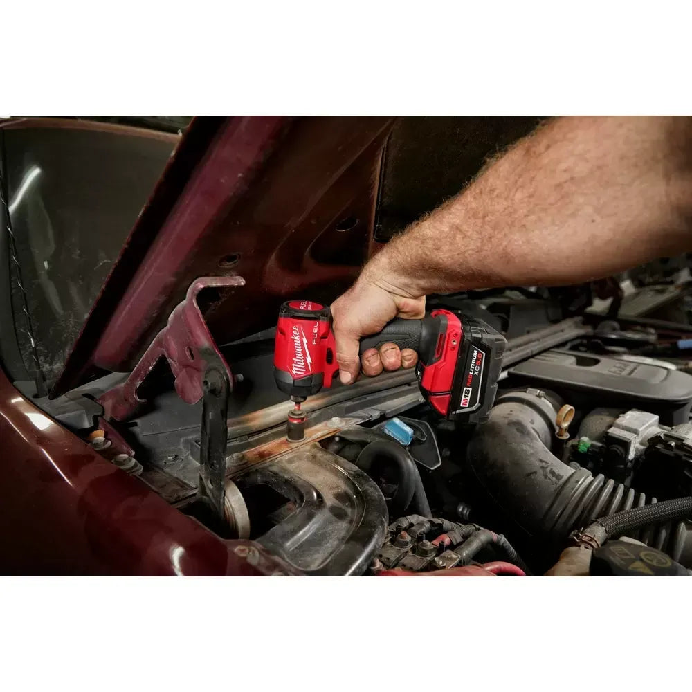 Milwaukee 3698-24MT M18 FUEL 18V Cordless 4 Tool Combo Kit w/ 18V Battery Packs