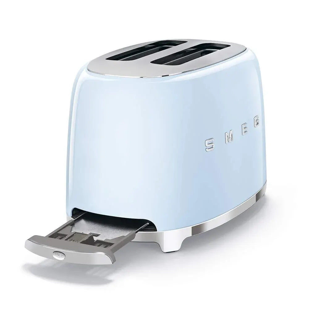 2 Slice Toaster with 6 Presets and Defrost TSF01PBUS, Pastel Blue