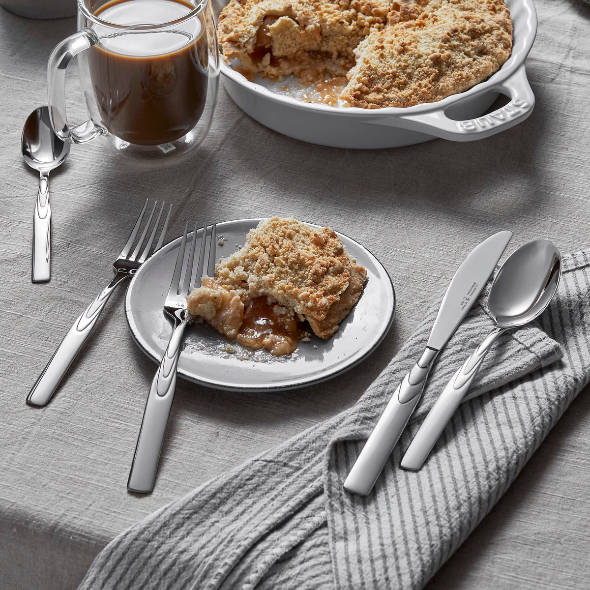 J Henckels Classic 45 Piece Flatware
