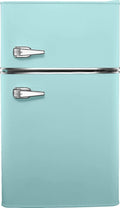 3.1 Cu. ft. Retro Mini Fridge with Top Freezer â Cool Mint