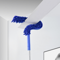 Extendable Ceiling Fan Duster with Bendable Microfiber Head and Aluminum  Pole