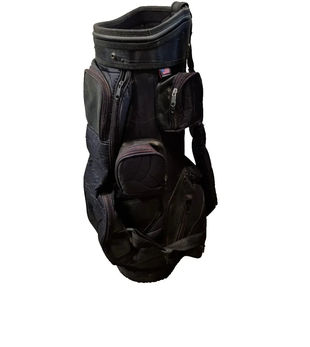 Golf Cart Carry Bag 10 Way Divider Multiple Pockets