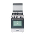Gas Range with Versatile Cooking Features