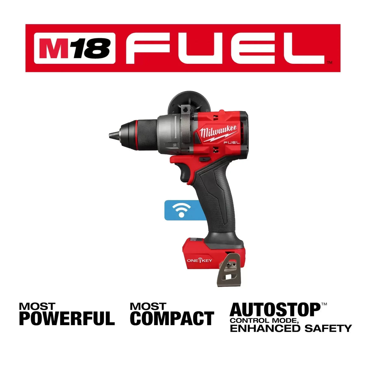 Milwaukee Pre-Sale Pre-Sale 2906-20 M18 FUEL 18V 1/2 Hammer Drill/Driver w/ ONE-KEY - Bare Tool