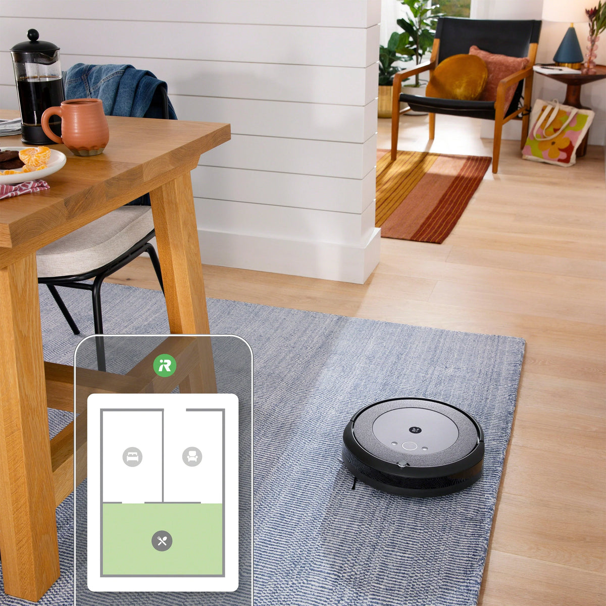 iRobot Roomba i3+ EVO (3550) Wi-Fi Connected Self Emptying Robot Vacuum - Neutral