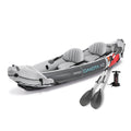 Open Box Intex Dakota K2 2 Person Vinyl Inflatable Kayak with Oars and Pump