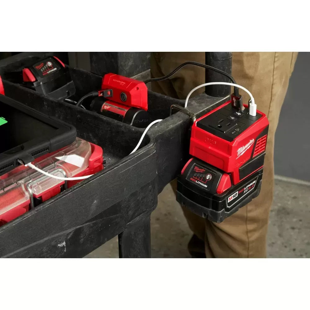 Milwaukee 2846-21HO M18 18V TOP-OFF 175W Power Supply w/ M18 HO XC6.0 Battery