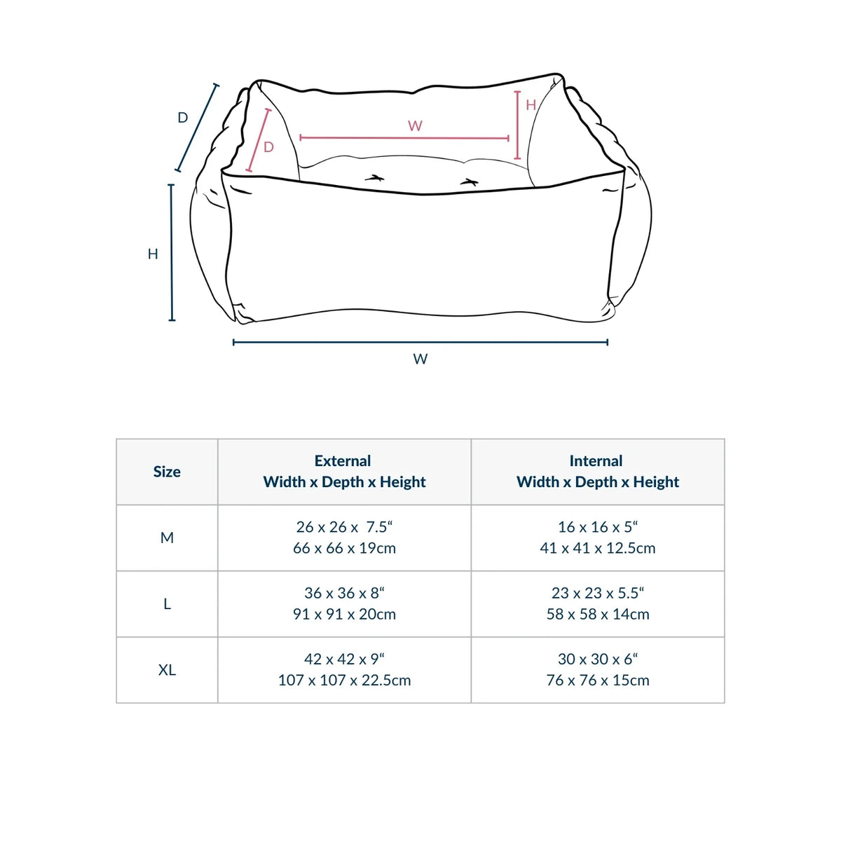 Box Bed For Dogs in Savanna