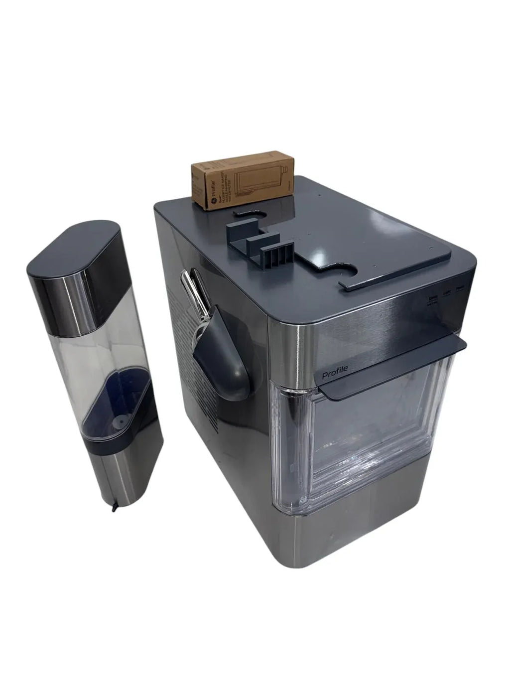 GE Profile - Opal 2.0 Ultra Nugget Ice Maker with Side Tank - Stainless Steel