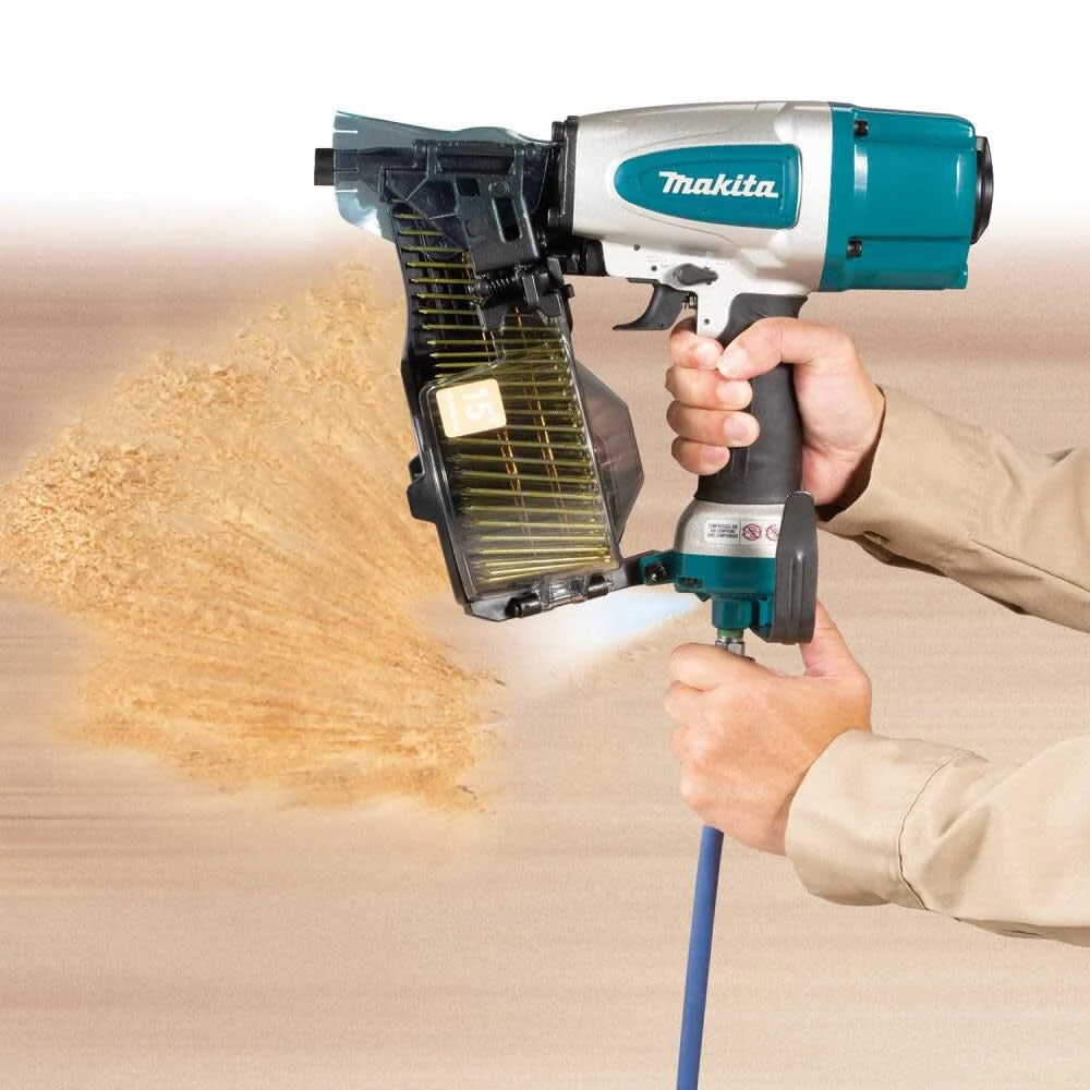 Makita 2-1/2 Pneumatic Roofing/Siding Coil Nailer AN613 from Makita