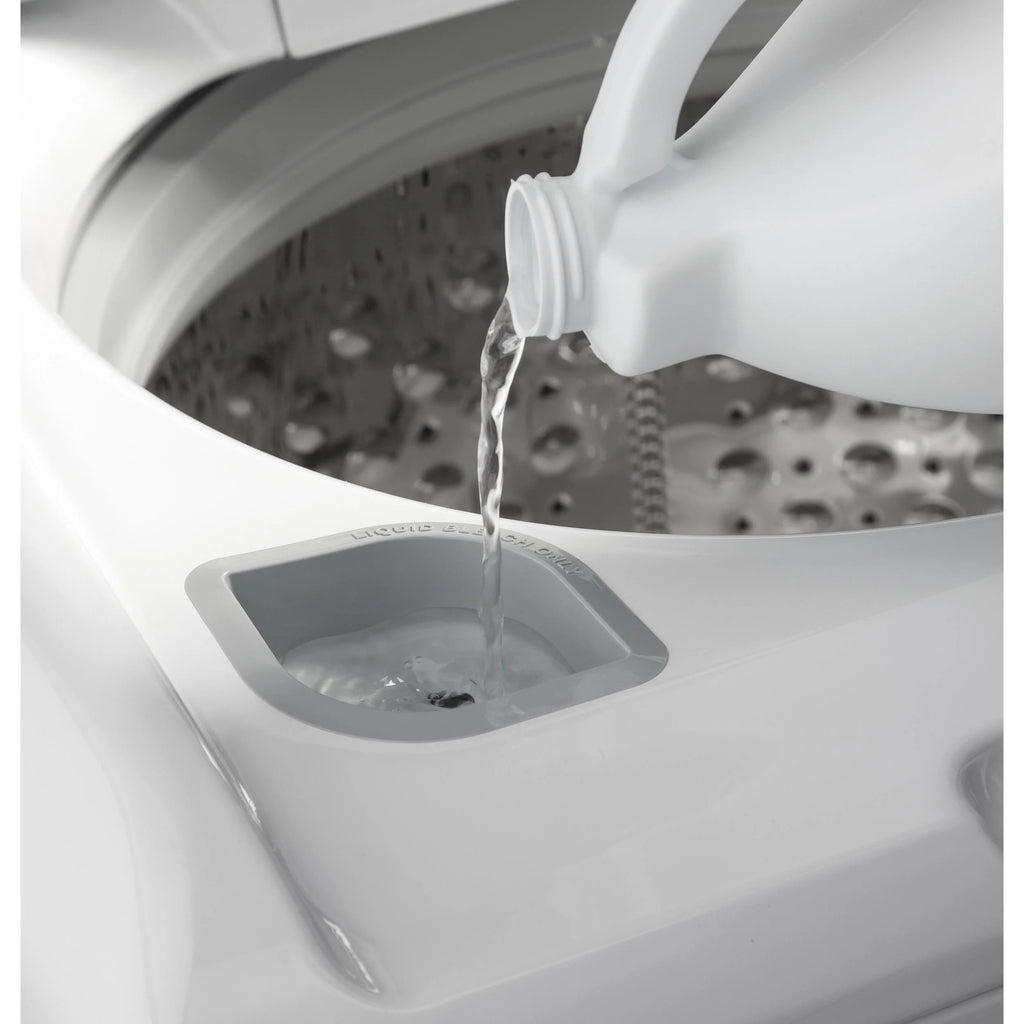 GE 4.6 cu.ft. Top Loading Washer with Stainless Steel Tub GTW500ASNWS