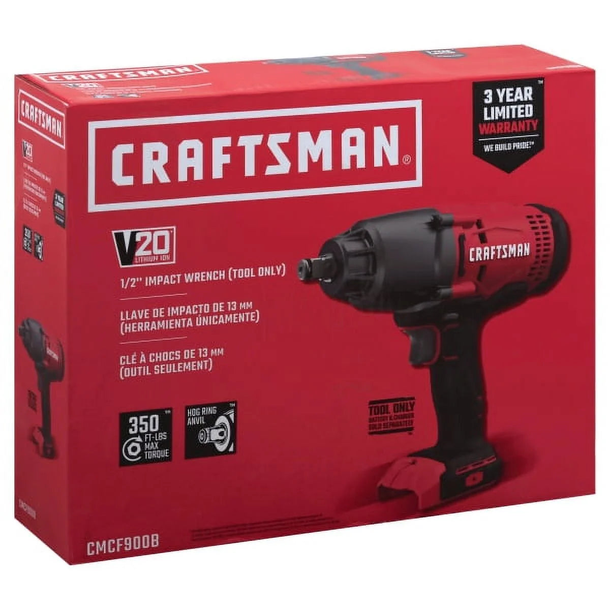 20V MAX IMP WRNCH 1/2CL