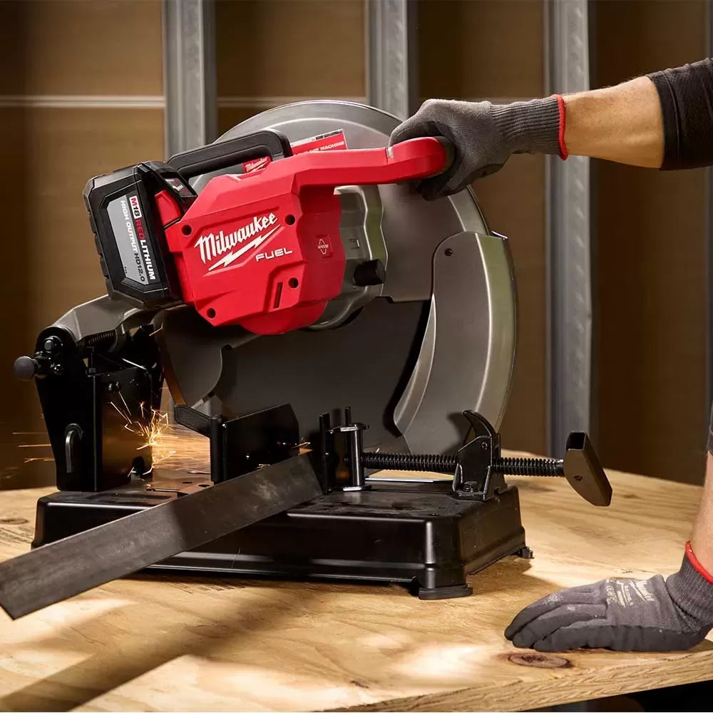 Milwaukee 2990-21HD M18 FUEL 14 Li-Ion Brushless Portable Abrasive Chop Saw Kit
