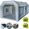 13ft x 8ft x 7ft Inflatable Paint Booth with 2 Blowers for Car Parking Tent Workstation