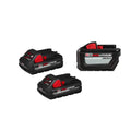 Milwaukee 48-11-1812P3 M18 18V 3 Battery Kit w/ 1 - HD 12.0 and 2 - HO CP 3.0