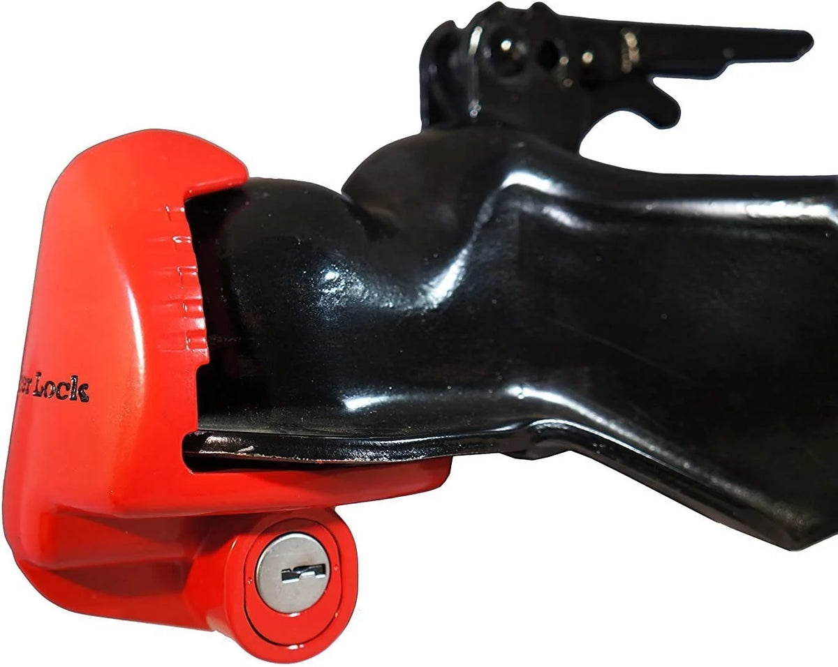 Master Lock 3895DAT - Coupler Lock, Receiver Lock and Latch Lock - 3 Components Keyed Alike