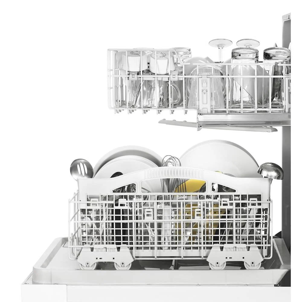 Whirlpool - 24 Tall Tub Built-In Dishwasher - White