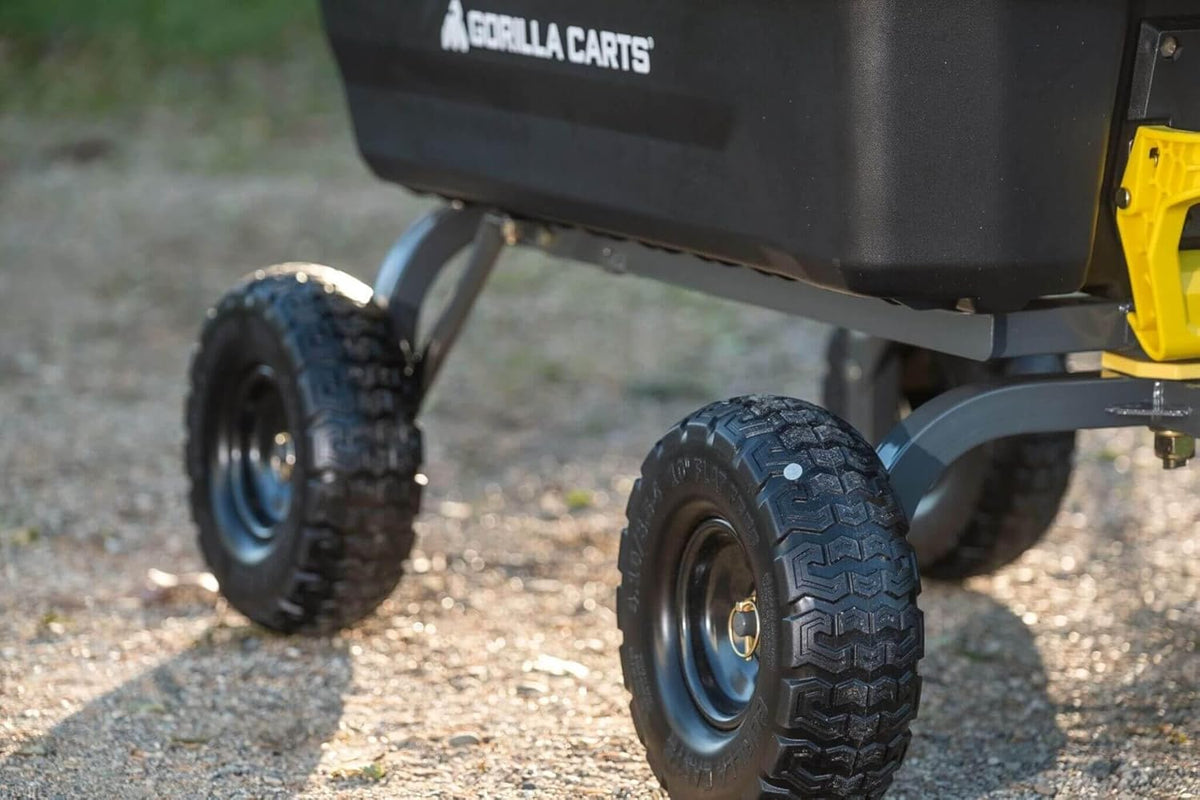 7GCG-NF Heavy-Duty Poly Dump Garden Cart, 7 Cu. Ft., 1,200-Lb. Capacity