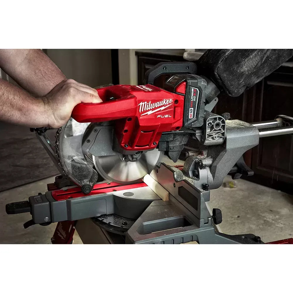 Milwaukee 2733-20 M18 FUEL 18V 7-1/4 Dual Bevel Sliding Miter Saw - Bare Tool