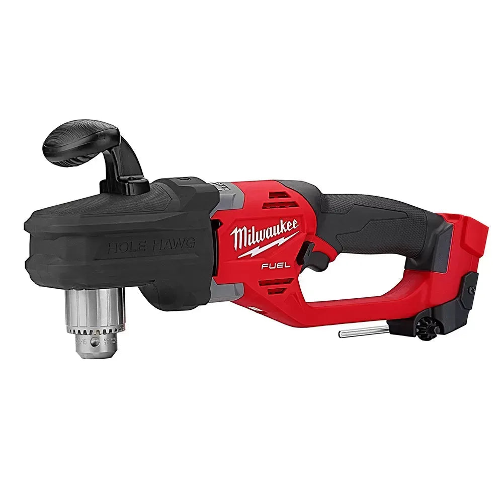 Milwaukee Pre-Sale 2807-20BH M18 FUEL 1/2 HOLE HAWG Right Angle Drill W/ BIG HAWG Bits