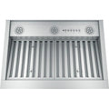 GE - 28 Convertible Range Hood - Stainless steel