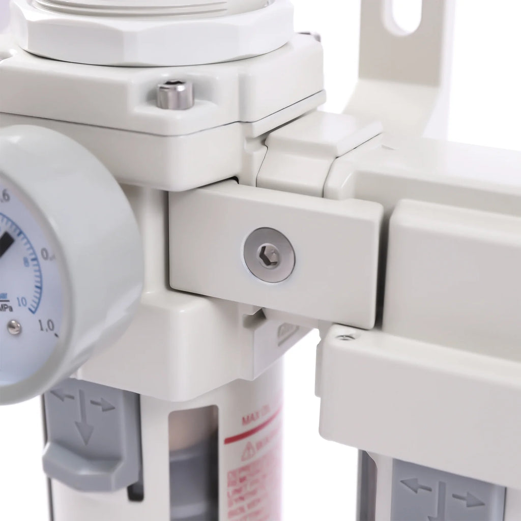 YIYIBYUS 1/2 NPT Air Pressure Regulator, Air Dryer Filter System, Water Trap Separator Semi-automatic Drain
