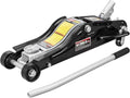Torin 2.5 Ton (5,000 lb) Capacity, Hydraulic Low Profile Trolley Service/Floor Jack with Single Piston Quick Lift Pump, Black, W8250-B
