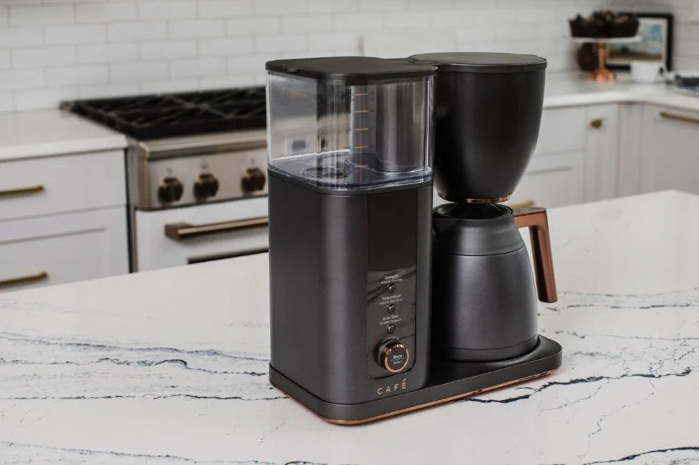 Café - Smart Drip 10-Cup Coffee Maker with WiFi - Matte Black